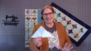 Vintage Kite Blocks by Lori Holt of Bee in my bonnet, 6" foundation paper piecing