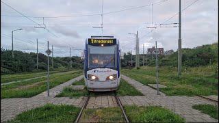 HTM RandstadRail 9 Scheveningen Noorderstrand - Den Haag Vrederust | 2024