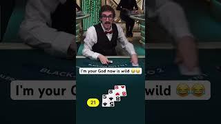 Link got the magic #blackjack  #shortsviral #onlinegambling #shortsvideo #infinite #casino