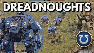 THE FURY OF DREADNOUGHTS! Ultramarines VS Orks Onslaught in WARHAMMER 40K DEADLY BATTLE!