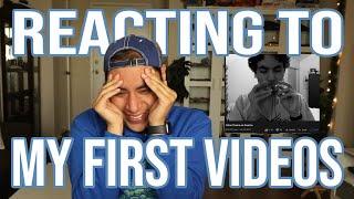 REACTING TO MY FIRST YOUTUBE VIDEOS (14th Youtube Anniversary) || David Erick Ramos