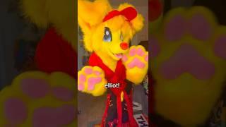 elliot fursuit!⭐️ #furry #roblox #forsaken #fursuit #furries #shorts