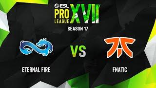 Eternal Fire vs fnatic | Map 3 Nuke | ESL Pro League Season 17