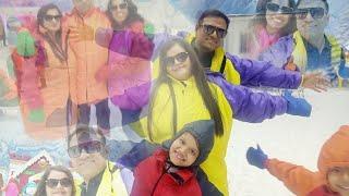 snow park me bahot enjoy Kiya tobhi bhanji bhanja ko maja nai aya