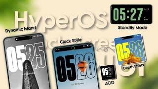 HyperOS  Theme For MIUI 14 | AOD | Dynamic Island etc. | @XDroid_Tech