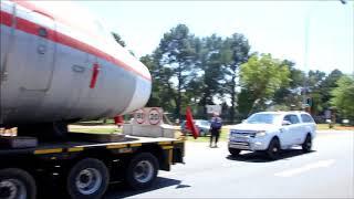 The Lockheed Starliner arrives in Germiston 2