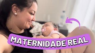 MATERNIDADE REAL: Rotina da bebê de 3 meses, desabafo e amamentação 