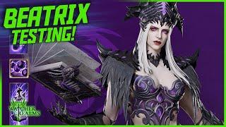 Testing out Beatrix on the Test Server! Disappointing... || Watcher of Realms