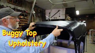 Complete Process of Buggy Top Upholstery | Engels Coach Shop