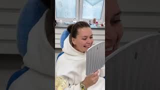 Реакция на снятие брекетов