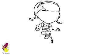Doc Mcstuffins - New Video - Drawing - How to draw Doc Mcstuffins