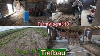 Farmvlog #310: Tiefbau und betonieren