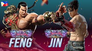 God of Destruction JIN - Tekken 8 - Feng [Colossus | TITANTHOR] VS Jin [ZEN | kyro]