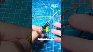 Control RGB LED Strip with Arduino Nano ESP 32 #arduino #electronicshobby #diyprojects