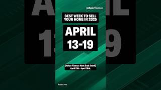 Here’s the best time of year to sell your home  #shorts