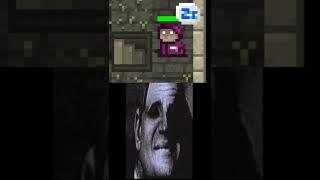 Жуткие лица в Shattered Pixel Dungeon.