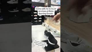 Come with me to try on shoes at Dicks Sporting Goods!