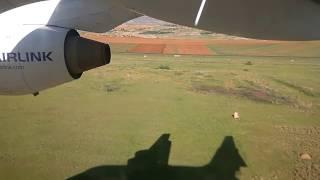 Landing in Maseru | Avro RJ85