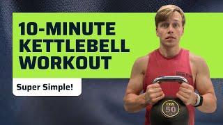 10 Minute Kettlebell Swing Workout (FOR FAT LOSS)