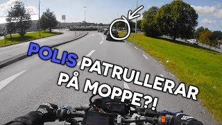  POLIS PATRULLERAR PÅ MOPPE!? | SVENSK MOTOVLOGG | WR125X