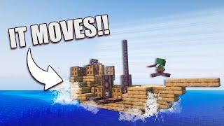 REAL BOATS! I found the best Minecraft mod! (Minecraft Revolutions SMP)