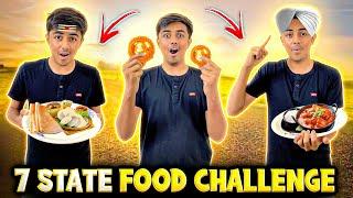 7 States = 7 Different Food|| Chotulal Challenge - Tsg Mann Vlogs