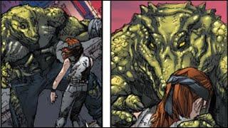 Killer Croc saves a man from ending his own life