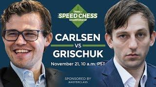 Speed Chess Championship: Magnus Carlsen Vs Alexander Grischuk