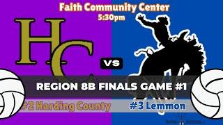 Harding County vs Lemmon: Region 8B Semifinals