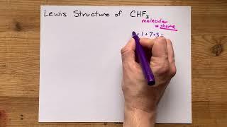 Lewis Structure of CHF3 (trifluoromethane)