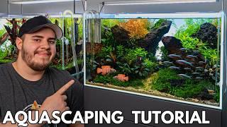 Aquascaping Tutorial: 60cm Diorama Aquarium (Komplette Einrichtung)