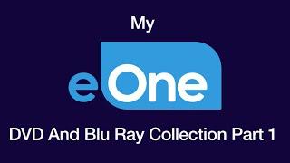 My Eone DVD And Blu Ray Collection Part 1