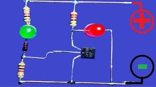 3.7v Lithium Battery Charge Low & Full Indicator Circuit