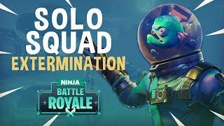 Solo Squad Extermination! - Fortnite Battle Royale Gameplay - Ninja