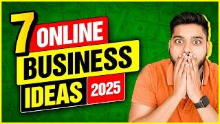 7 Online Business Ideas for 2025 | New Year 2025 | Social Seller Academy