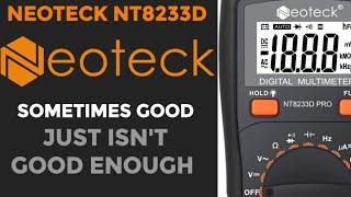 NEOTECK NT8233D PRO CHEAP-O Multimeter Review & Teardown!