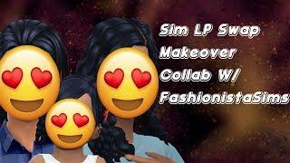 The Sims 4 Sim LP Swap Makeover Collab w/ FashionistaSims