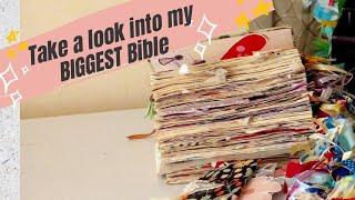 Bible Journal Flip Through// My first Journaling Bible