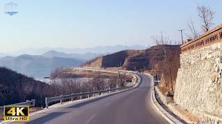 Ridge Road in Rural China 4K HDR - Driving on a place that once made Emperor Happy