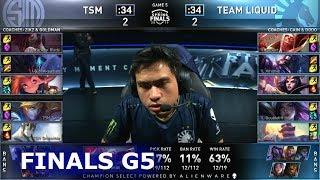 TL vs TSM - Game 5 | Finals S9 LCS Spring 2019 | Team Liquid vs TSM G5