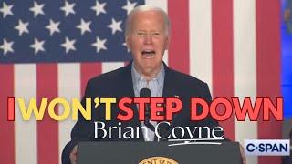 I Won’t Step Down (Tom Petty Parody) - Brian Coyne - MUST WATCH!!