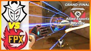 GRAND-FINAL! G2 vs FPX HIGHLIGHTS - Allied Esports Odyssey Valorant