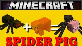 Spider Pig vs Mutant Golem |Minecraft 