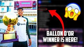 SHOCKING BALLON D'OR WINNER IS REVEALED! You won't believe who is the WINNER!