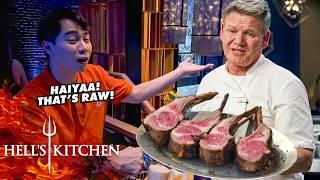 Raw Meats Ruin Anniversary Dinner as Chef Ramsay Kicks Out the Blue Team, Again! | Hell's Kitchen