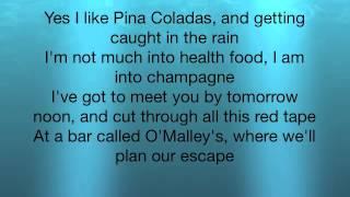 Escape (The Pina Coloda Song) - Rupert Holmes Lyrics