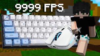 [240 fps] Keyboard + Mouse Sounds| Hypixel Bedwars ASMR