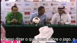 Vitor Pereira - Al-Ahli - conferência de imprensa atribulada  (LEGENDADO)