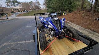 I went to go pick up my Raptor 700r from Durham Power Sports! 