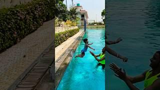 child lover | swimming pool fun | family time | enjoy summer vacation #viral #resort #pool #trending